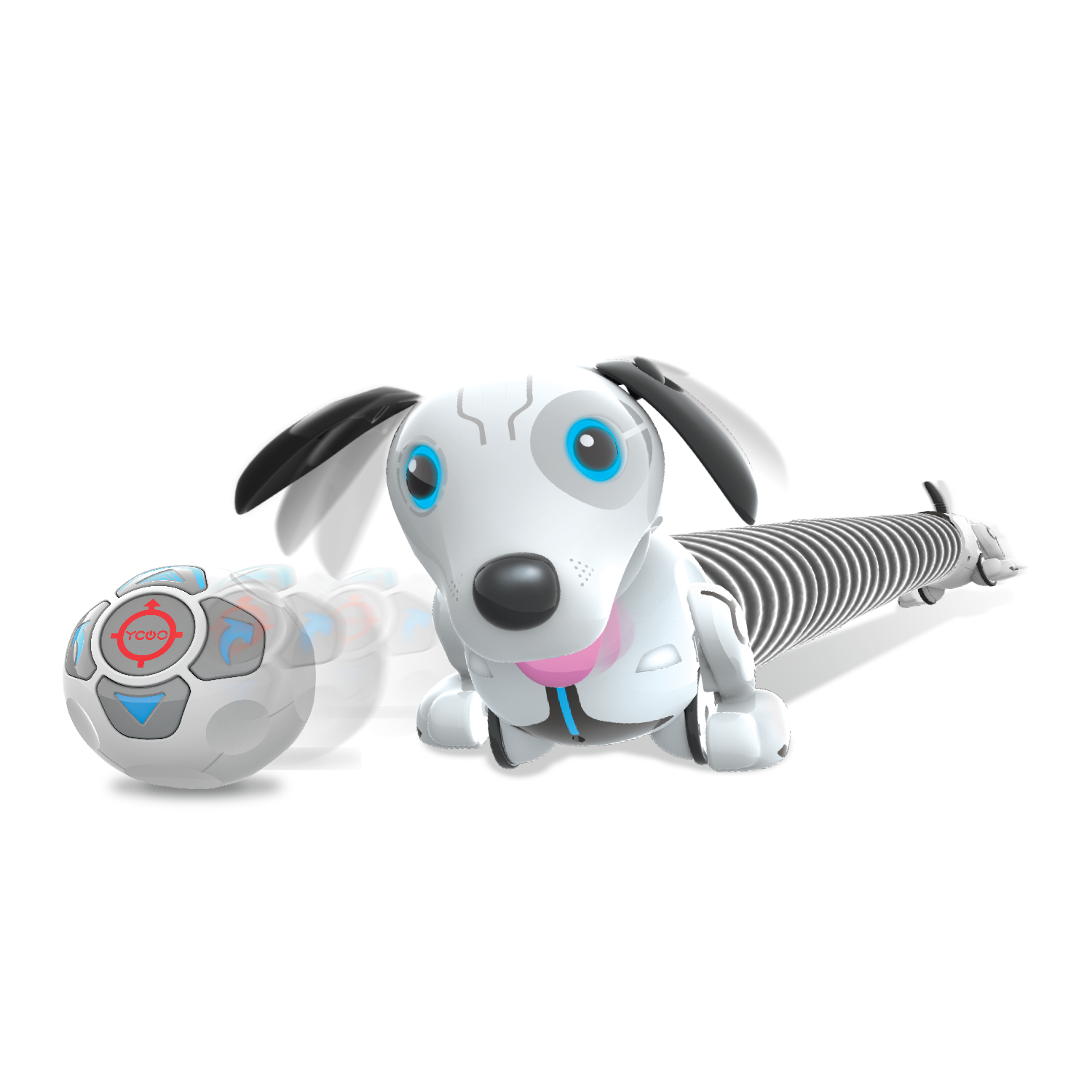 Включи радио для собак. Ycoo собака робот Дюк. Робот Silverlit собака Дюк. Робот Ycoo, собака Дэкел. Silverlit такса собака робот.