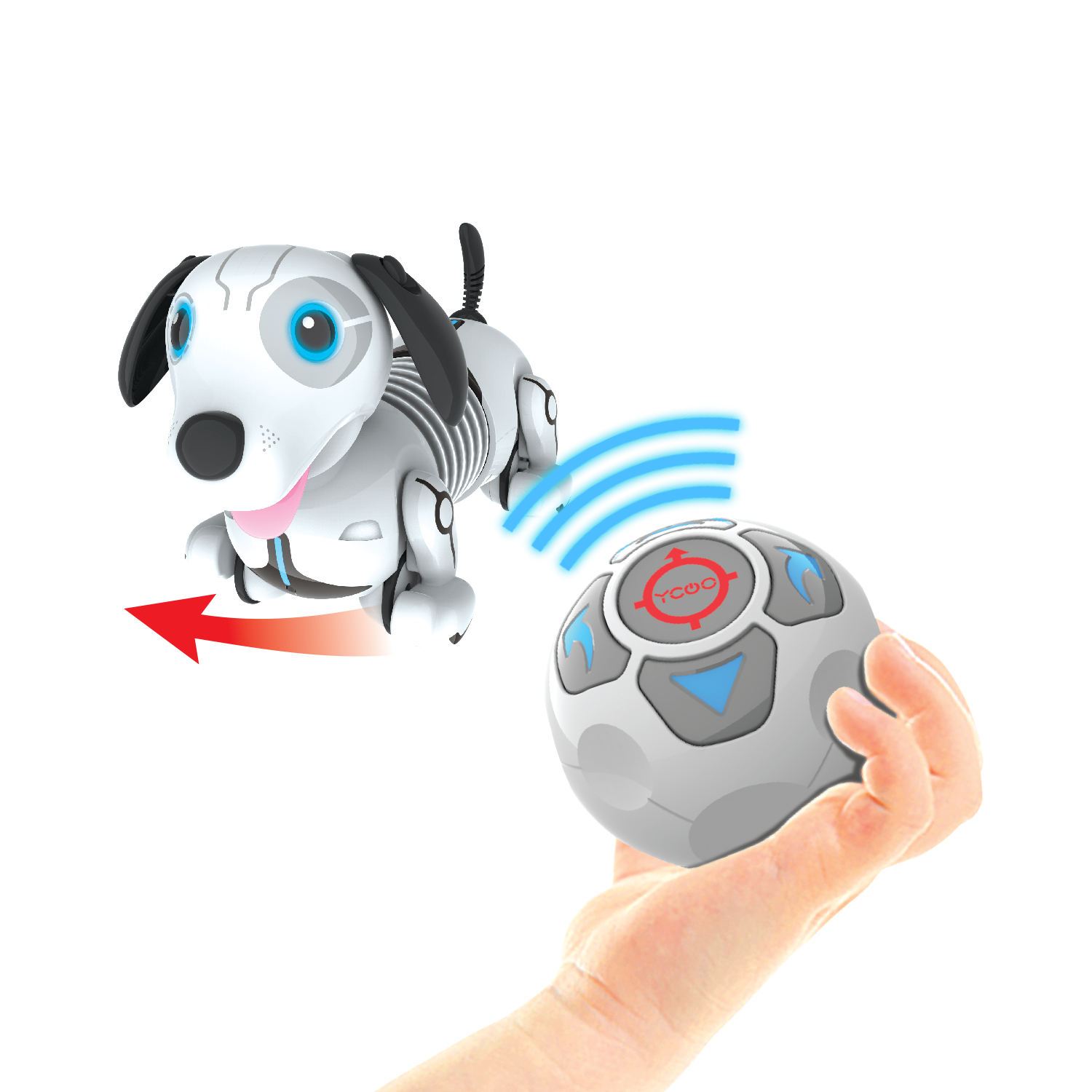 juguetes Ycoo robo Corgi a distancia escindido robot-perro con gestos-control 