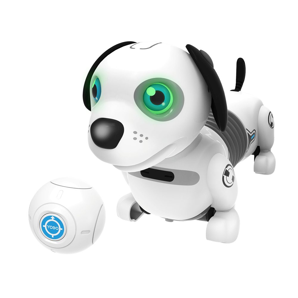 Spielzeug Roboter-Hund mit Gesten-Steuerung fernsteuerbar YCOO Robo Dackel 