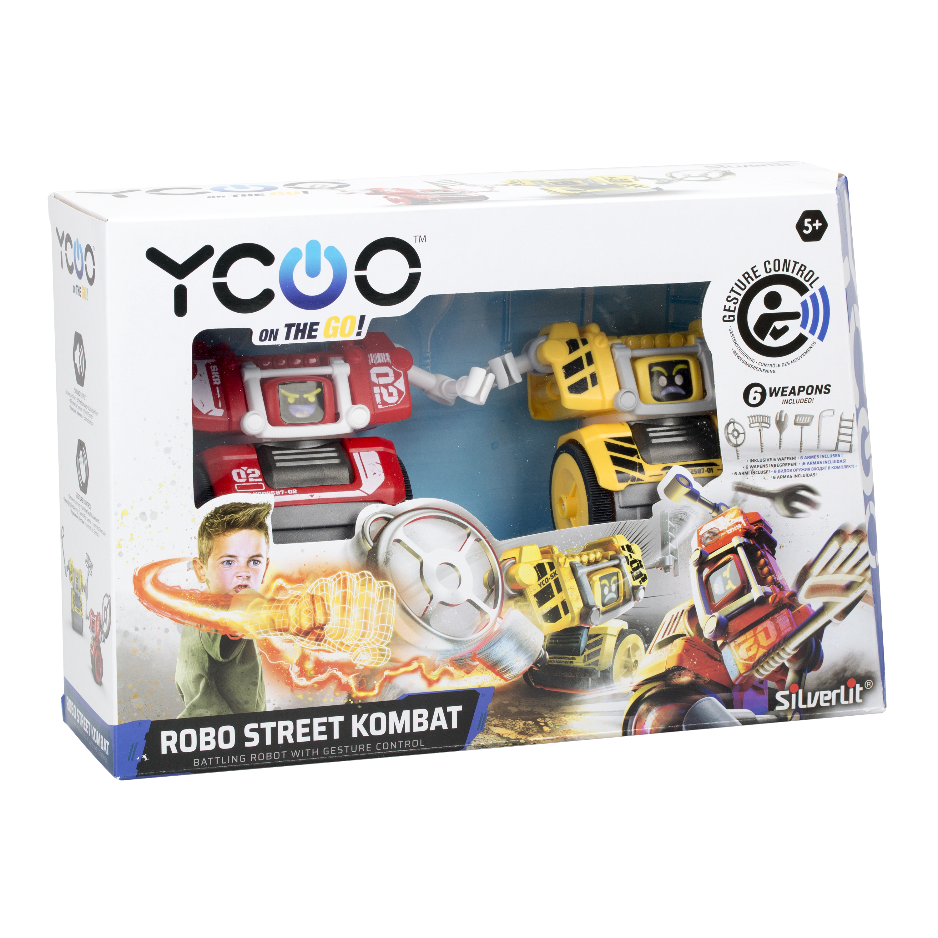 2 Robots de Combat - YCOO - Robots Kombat Samouraï Ycoo : King